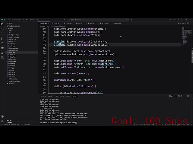[C++/Raylib] Making a game | No Talking