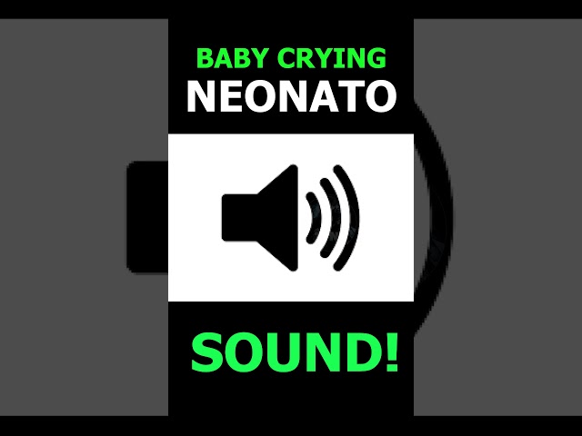 Baby crying - sound effect #sounds #baby