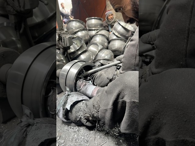 The High-Risk Reality of Utensils Factory Work #shorts #ytshorts