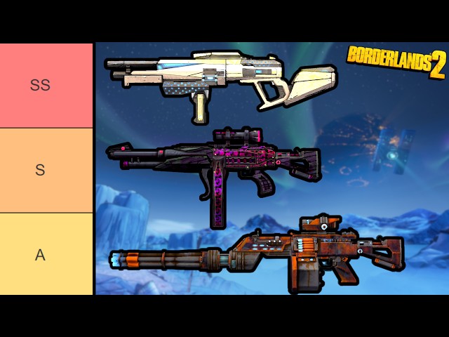 The COMPREHENSIVE Borderlands 2 Tier List Ranking All 139 Weapons!