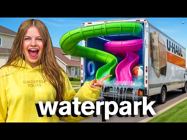 I Built a WATERPARK in a Truck