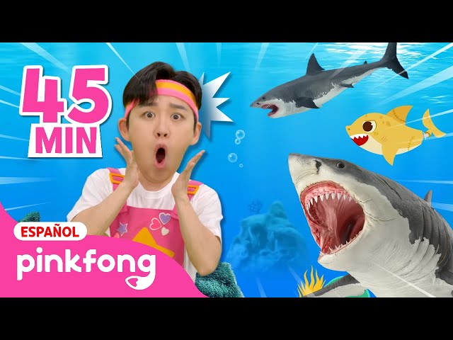 ¡Escapémonos con Hoi! ¡Son Tiburones! | Popó de Arcoíris + Mono Banana | Pinkfong en español