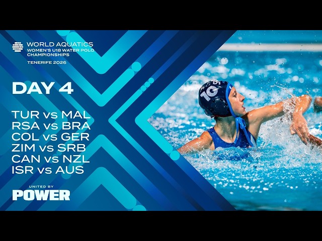 Crossover & Classification | Day 4 | World Aquatics Women's U18 Water Polo Championships 2026