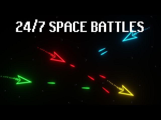 24/7 SPACE BATTLES FOR YOUR SECOND MONITOR