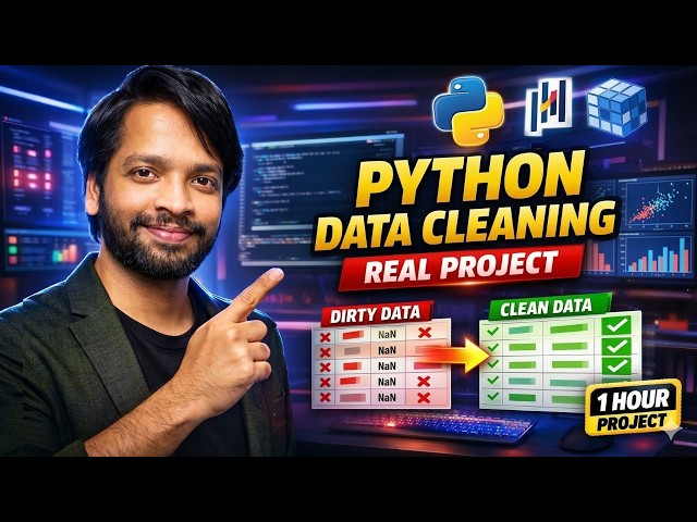 How to do Data Cleaning Using Python | End to End Tutorial on Google Colab | Python Project