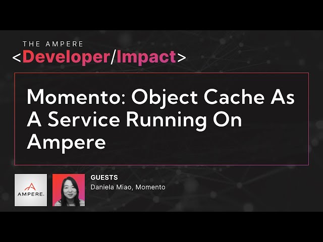Momento: Object Cache As A Service Running On Ampere