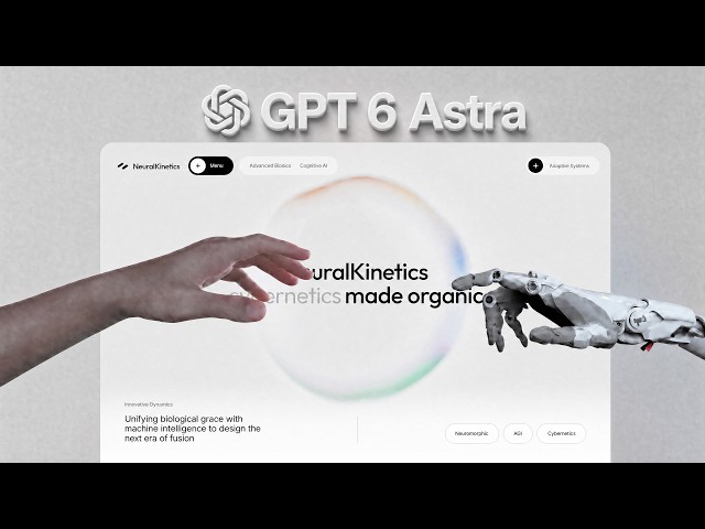 🔴 LIVE | Build and Deploy an Amazing 3D Website using GPT-6 Astra