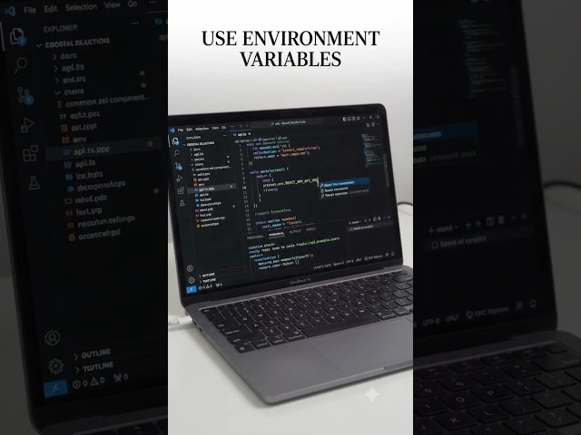 Stop Hardcoding Your API URL! 🚨 #React #JavaScript #Coding #DevTips #Shorts**