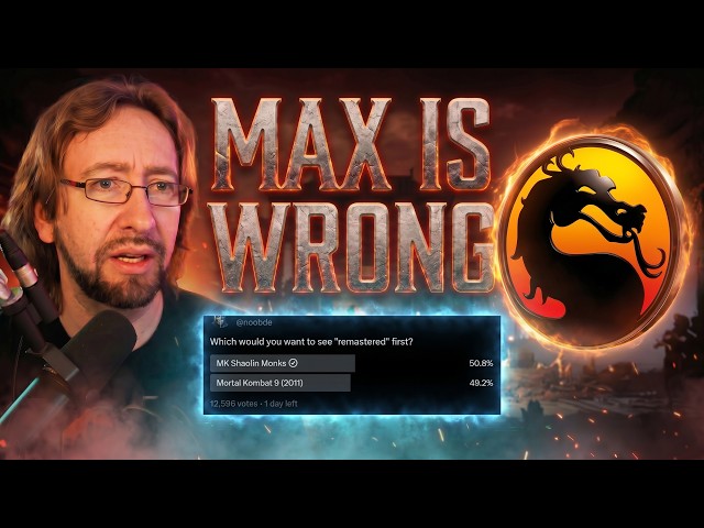 MAX Is WRONG About MK Shaolin Monks