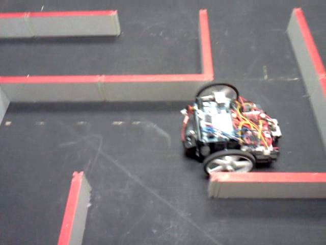Micro Mouse Maze Completion Test
