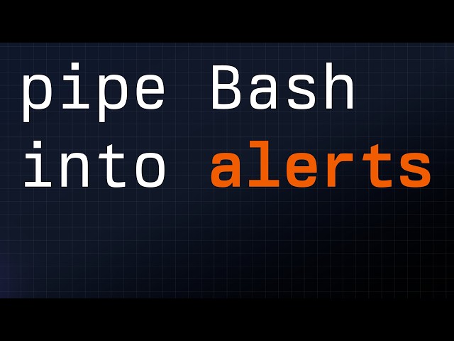 Turn Bash script output into Alerts (SMS & Email)