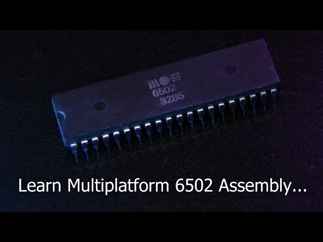 Learn 6502 Assembly Programming - Lesson1 : For absolute beginners!