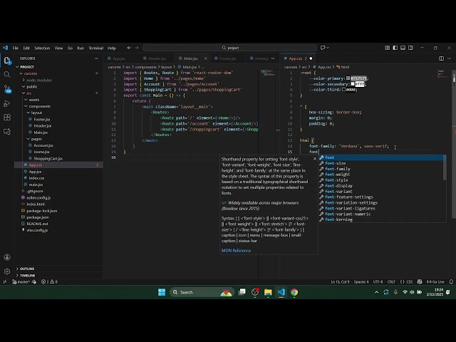CREACION DE PAGINA WEB REACT-VITE Y REACT-ROUTER-DOM