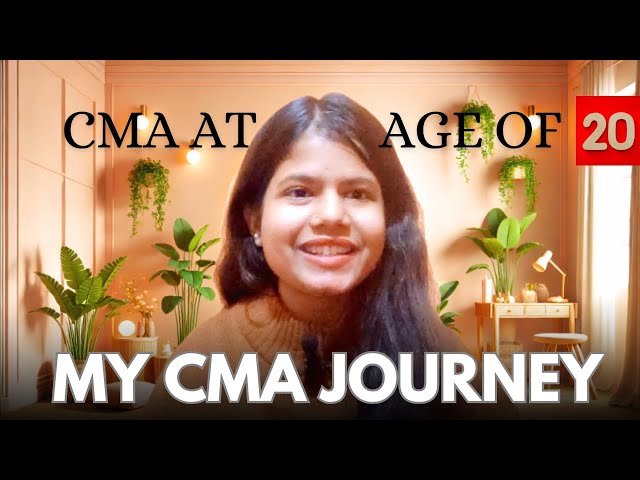 My CMA Journey || A MUST-WATCH for All the Aspirants