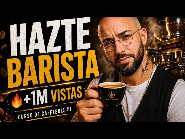 Curso completo de CAFETERÍA | conviértete en un barista 😊  #cafetería  #tutorial #cursobarista