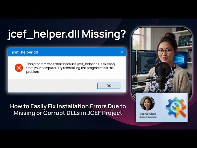 jcef_helper.dll Missing? Fix Java Web Errors!