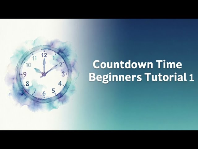 Build Countdown Timer With HTML, CSS & JS For Beginners