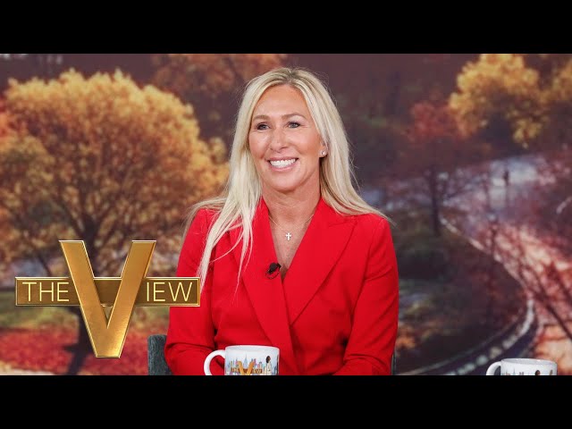 Marjorie Taylor Greene Talks Government Shutdown, Health Care Subsidies On 'The View' | The View