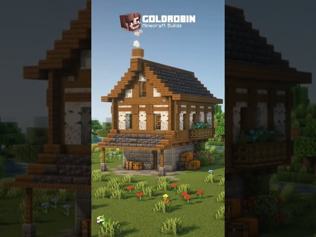 Minecraft | Medieval House #shorts