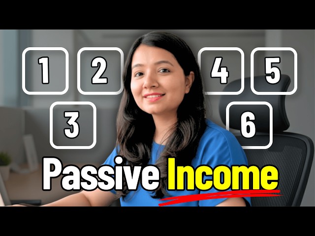 My 6 PASSIVE Income Sources at Age 25 With ₹0 Investment🔥