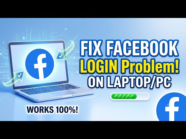 How to Fix Facebook Login Problem issue on Laptop/PC