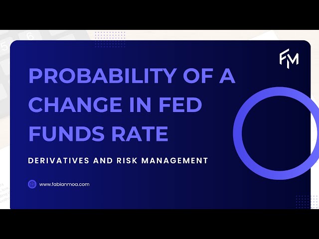 CFA Level 3 | Probability of a Change in Fed Funds Rate
