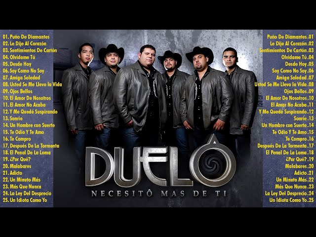 Grupo Duelo Mix 2025 💔 20 Norteñas Románticas Tristes - Grupo Duelo Viejitas Pero Bonitas Mix