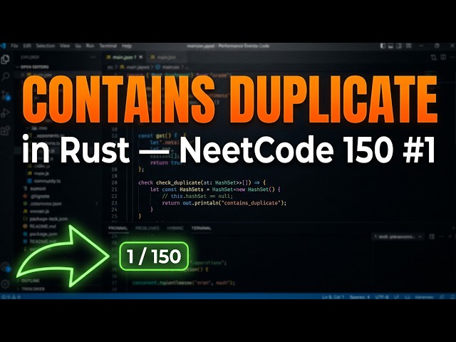 Contains Duplicate in Rust — NeetCode 150 #1