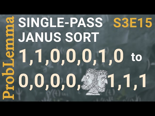 S3E15: Single-pass Janus sort