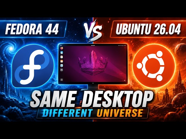 Fedora 44 vs Ubuntu 26.04: These Results SHOCKED me! 🔥