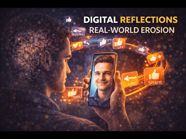 The Algorithmic Narcissus: How Digital Reflections and Feedback Loops Erode Critical Thinking