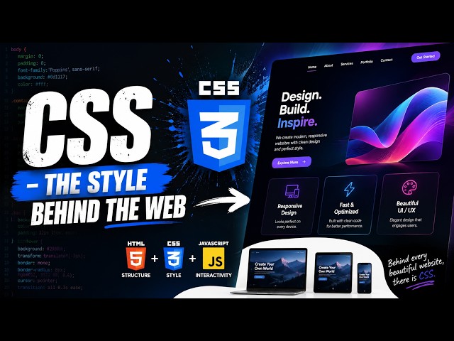 CSS – The Style Behind the Web – [Hindi] – Quick Support