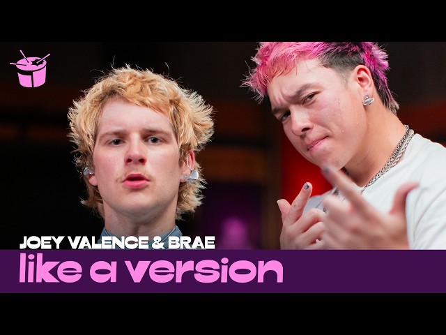 Joey Valence & Brae cover Amyl and the Sniffers' 'Security' for Like A Version