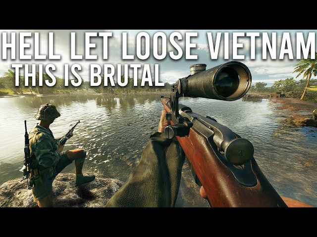 Hell Let Loose Vietnam is Absolute Insanity...