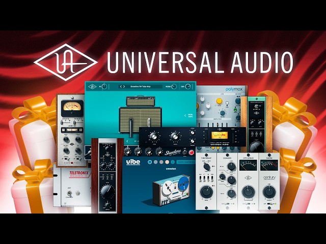 It makes no sense that they're giving all this away 🔥🎹 Universal Audio Plugin Pack