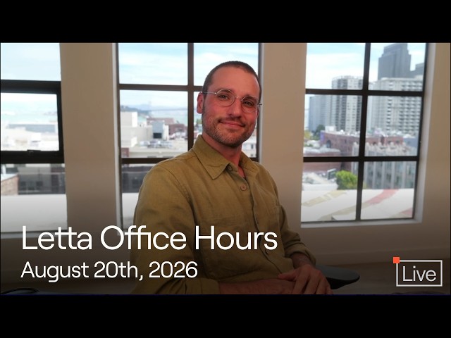 Letta Office Hours: Cloud Agents in Slack, Computer Use, GLM 5.3, and Custom Clients