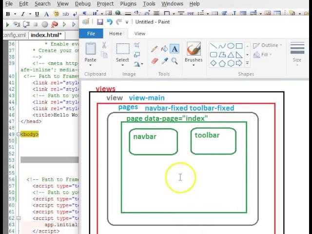 Framework7 Tutorial   6   App layout structure