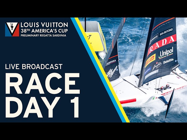 Louis Vuitton Preliminary Regatta - Sardinia | Day 1 - LIVE