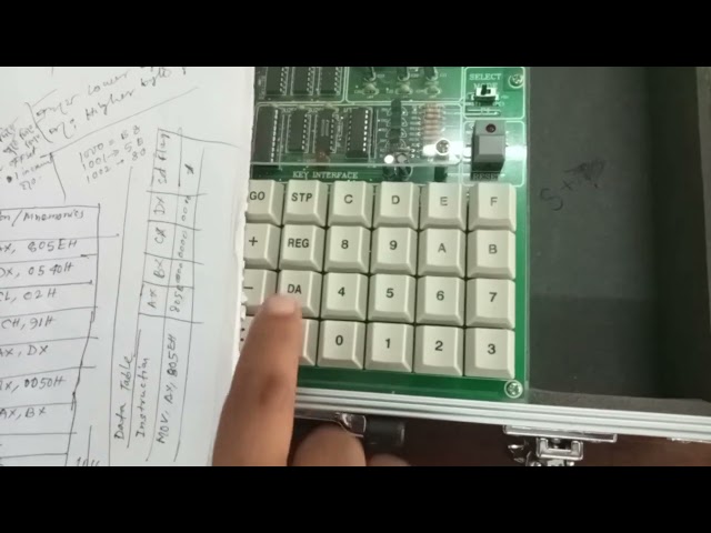 Familiarization of MDA 8086 Microprocessor Kit in Bangla for Microprocessor & Interfacing Lab
