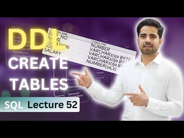 52) Create Table IN (Multiple Ways) DDL