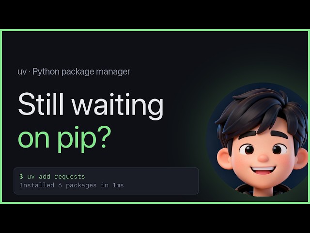 Tired of waiting on pip? uv, tested in a clean container