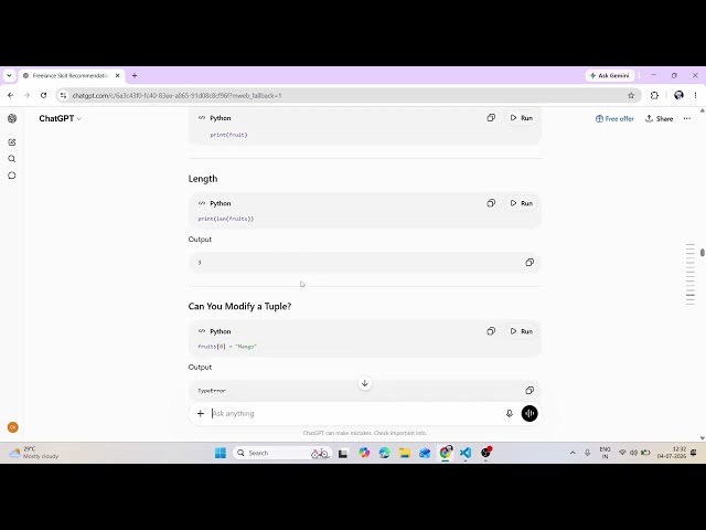 Python Automation Full Course in Tamil | Day 6 | Tuples & Sets | Beginner to Advanced