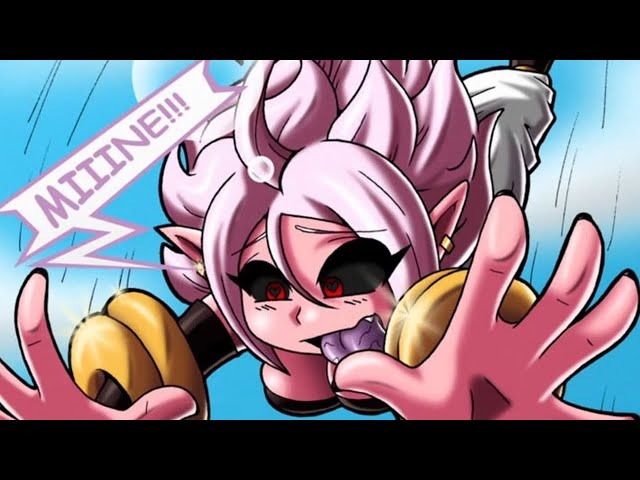 Goku And Majin Android 21 (DBZ Comic Dub) #Shorts