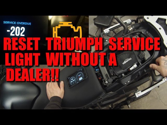 Reset Your Triumph Service Light Without A Dealer - Tune ECU