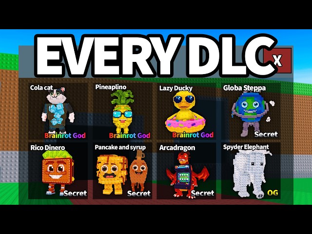 I Collected EVERY DLC Brainrot in Steal a Brainrot!