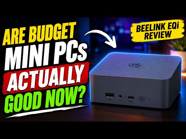 Are Budget Mini PCs ACTUALLY Good Now? (Beelink EQi Review)