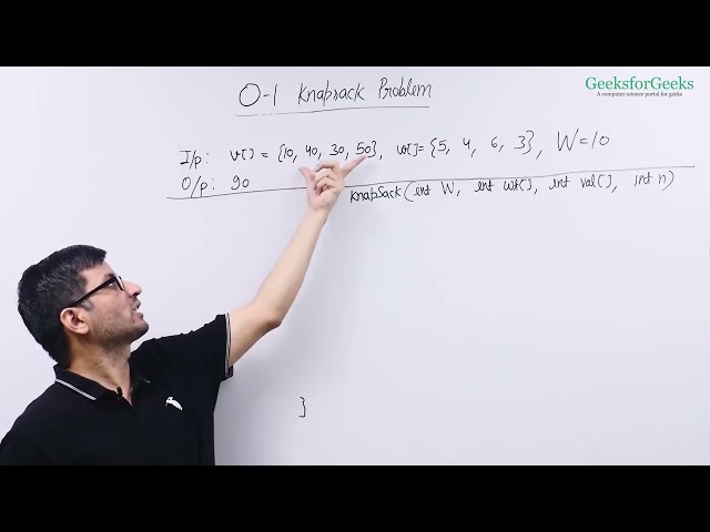 18 0 1 knapsack problem