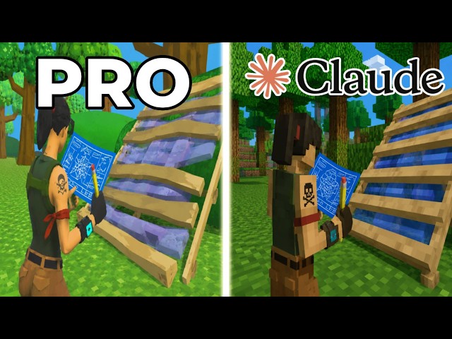 Can AI Recreate Fortnite Better Than Me?