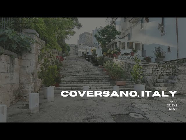 4K WALKING TOUR in Conversano, Italy | Hidden Gem in Puglia |