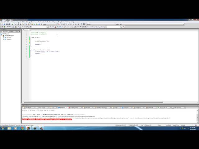 C Programming Tutorial - 54 - Functions
